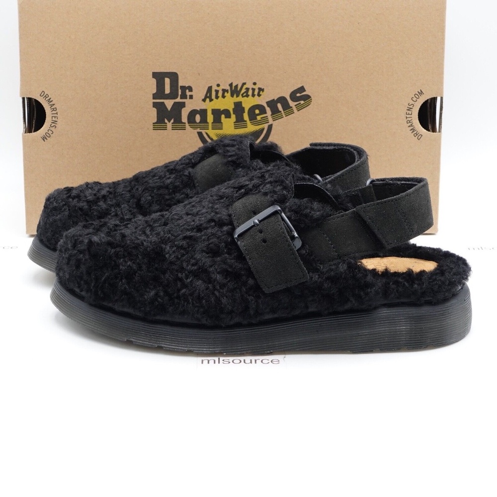 NEW Dr. Martens Jorge II FL Mules 31886001 Black - Picture 1 of 12